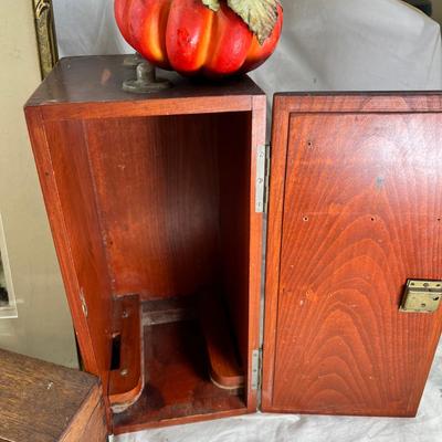 Antique boxes photographs and prints