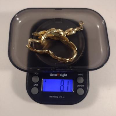 10 Karat Yellow Gold Bracelet- Approx Total Weight 8.1 Grams (#26)