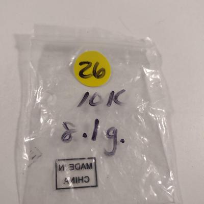 10 Karat Yellow Gold Bracelet- Approx Total Weight 8.1 Grams (#26)