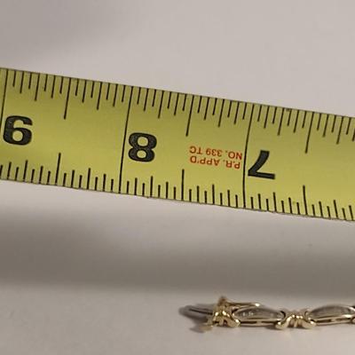 14 Karat Yellow Gold and Stone Bracelet- Approx Total Weight 11.2 Grams (#29)