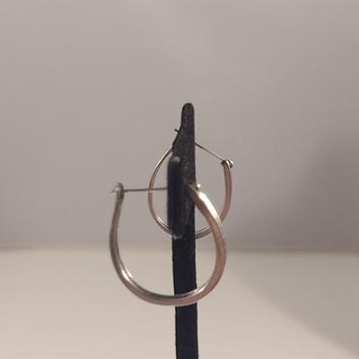 10 Karat Gold Earrings- Two Pairs- Approx Total Weight 5.4 Grams (#31)