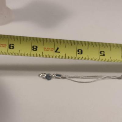 Sterling Silver Heart Design Bracelet- Approx 13.3 Grams (#32)