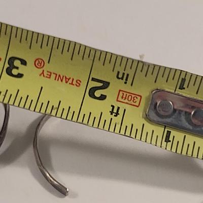 Two Sterling Silver and Turquoise Bangles (#42)