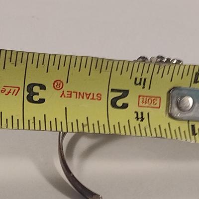 Two Sterling Silver and Turquoise Bangles (#42)