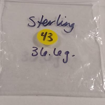 Sterling Silver and Turquoise Ring and Bracelet- Approx Weight 36.6 Grams (#43)