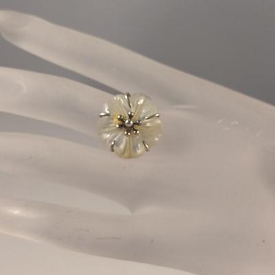 Sterling Silver and Stone Ring and Bangle (#44)