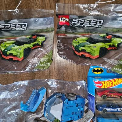 Legos + Robotic Battlebots + Hotwheels Batman Set