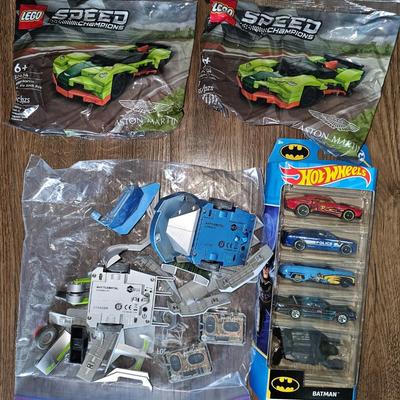Legos + Robotic Battlebots + Hotwheels Batman Set