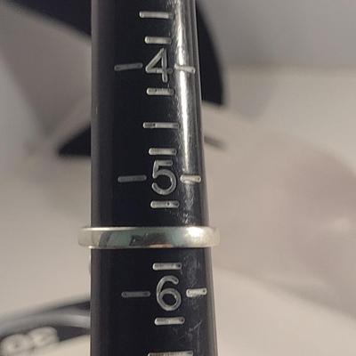 Three Sterling Silver Rings (#51)