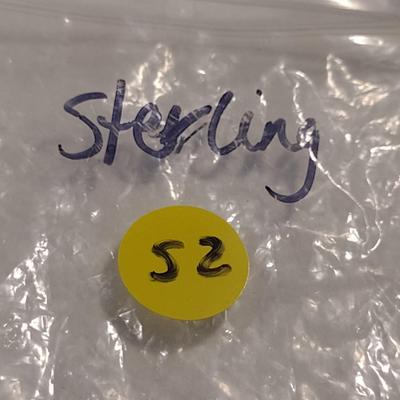 Three Sterling Silver Rings (#52)