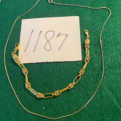 Necklace and Bracelet