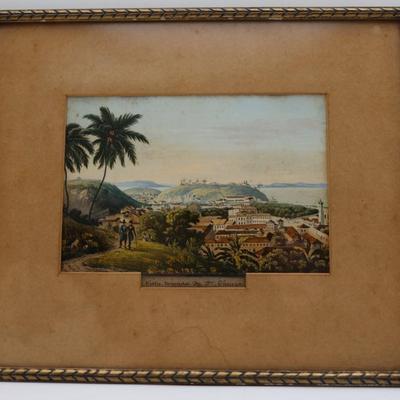 STEINMANN, 1835 “Vista tomada de Sta. Thereza"