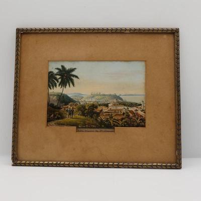 STEINMANN, 1835 “Vista tomada de Sta. Thereza"
