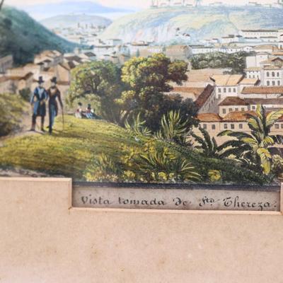 STEINMANN, 1835 “Vista tomada de Sta. Thereza"