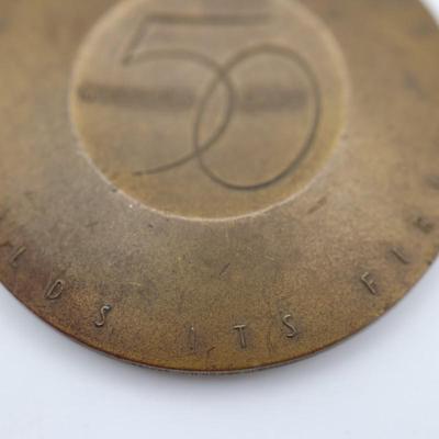 Bronze Medal General Motors Builds Its First 50 Million Cars, 1954