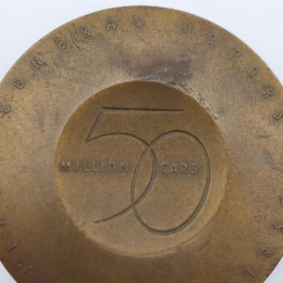 Bronze Medal General Motors Builds Its First 50 Million Cars, 1954