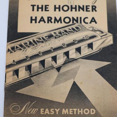 Hohner Marine Band Harmonica & "How to Play" Guide