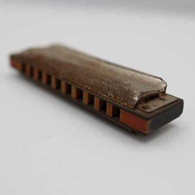 Hohner Marine Band Harmonica & "How to Play" Guide
