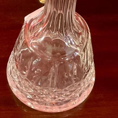 Lead Crystal decanter in excellent condition