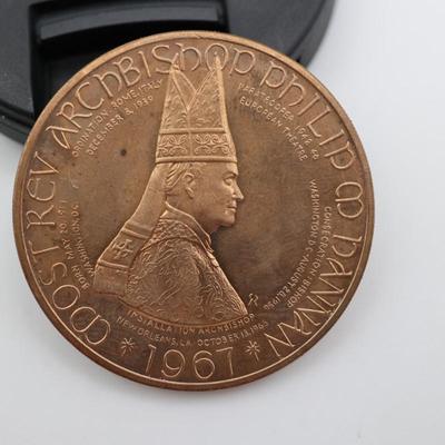 1967 Archbishop Philip Hannan New Orleans Medals