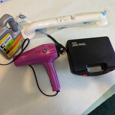 Grab Bar Hairdryer TENS Unit CLR