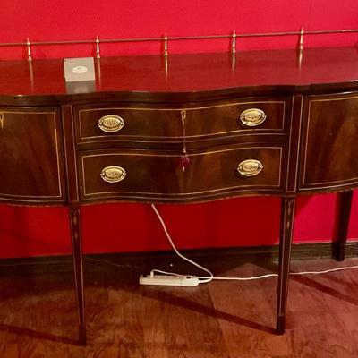 Beautiful sideboard made by Henkel and Harris, Winchester Virginia, Virginia Gallery’s