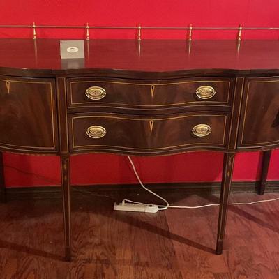 Beautiful sideboard made by Henkel and Harris, Winchester Virginia, Virginia Gallery’s