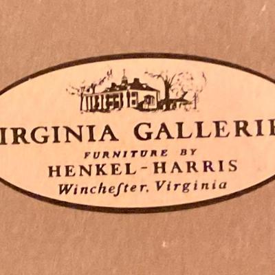 Beautiful sideboard made by Henkel and Harris, Winchester Virginia, Virginia Gallery’s