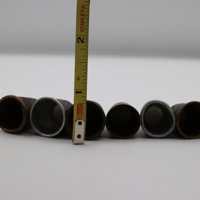 Collection of Antique Sewing Thimbles (11)
