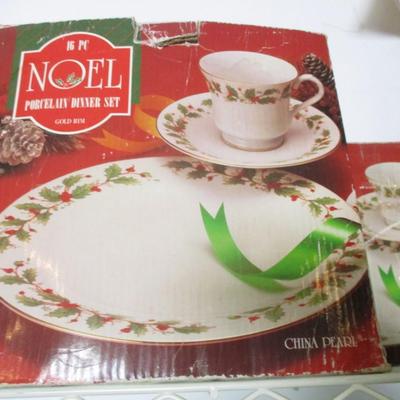 Noel Porcelain Dinner Set Choice 1