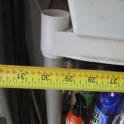 Plastic Shelving Unit (contents not included)