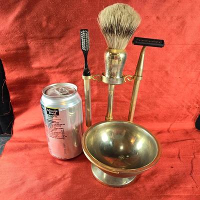Vintage Edwardian-Styled Shaving Set