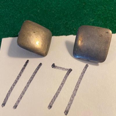 Sterling Silver Clip on Earrings