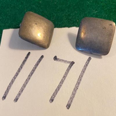 Sterling Silver Clip on Earrings