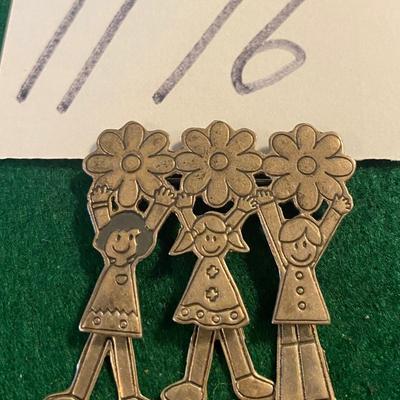 Sterling Silver Pin