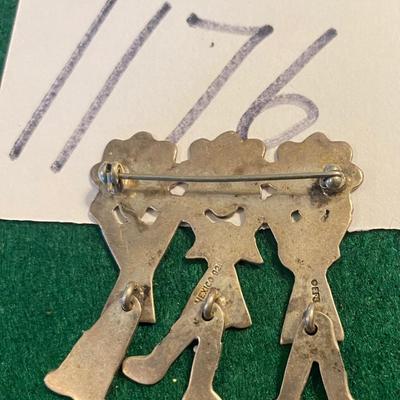 Sterling Silver Pin