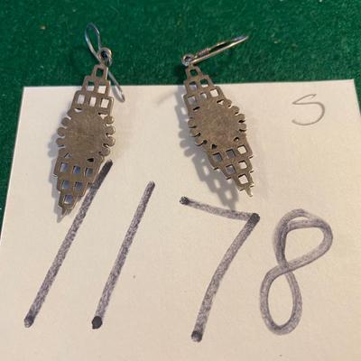 Sterling Silver Pierced Earrings