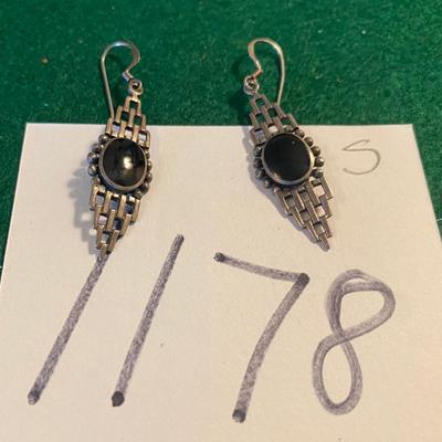 Sterling Silver Pierced Earrings