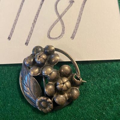 Sterling Silver Brooch