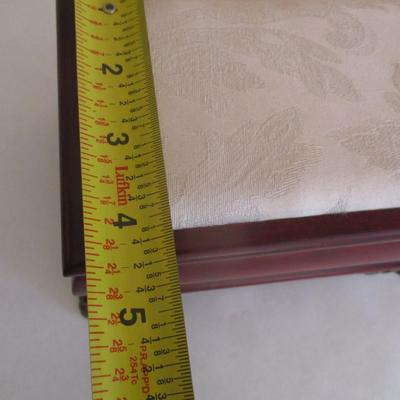 Musical Jewelry Box With Fabric Top Choice 2