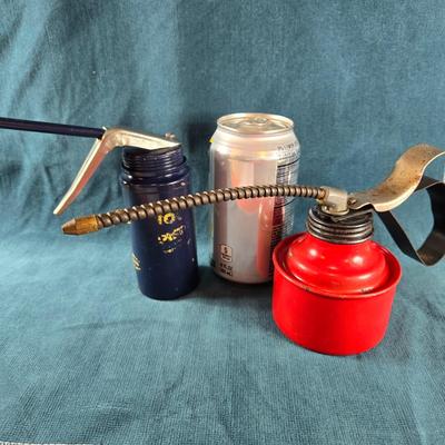 Duo of Oil Cans