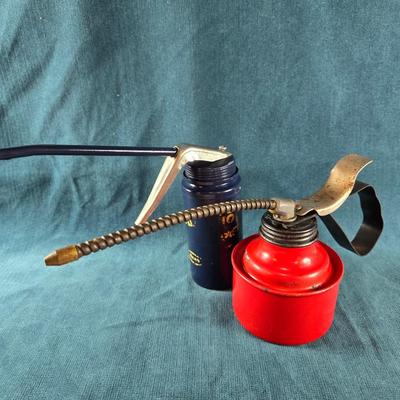 Duo of Oil Cans