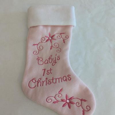 Baby's First Christmas Stocking