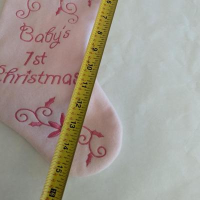 Baby's First Christmas Stocking