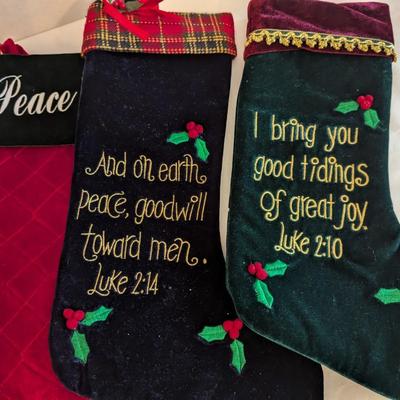 Holiday Christmas Stockings