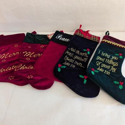 Holiday Christmas Stockings