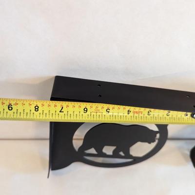 Metal Bear Bookshelf Brackets