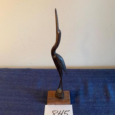 Vintage Hand Carved Bird Sculpture