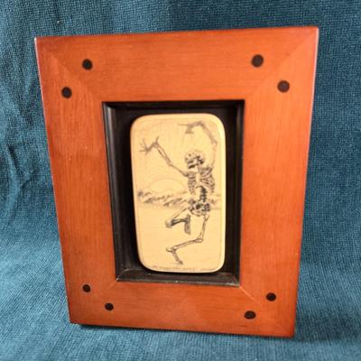 "Dry Bones Can Dance" Scrimshaw Style Art Piece
