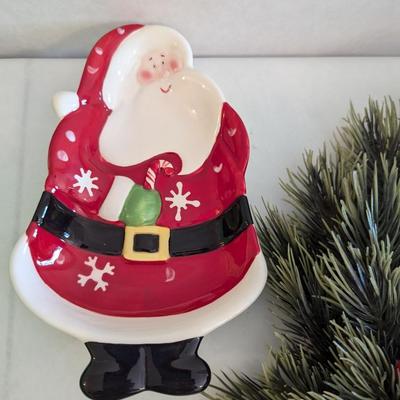 Holiday Wreaths Tablecloth Towel Potholders